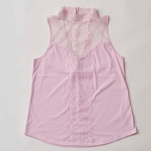 SALE!! Express High Neck Lace Top